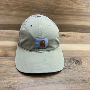 Carhartt Khaki Cap with Logo Patch